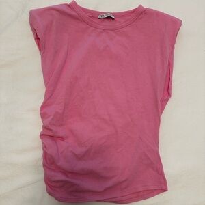 Zara pink top